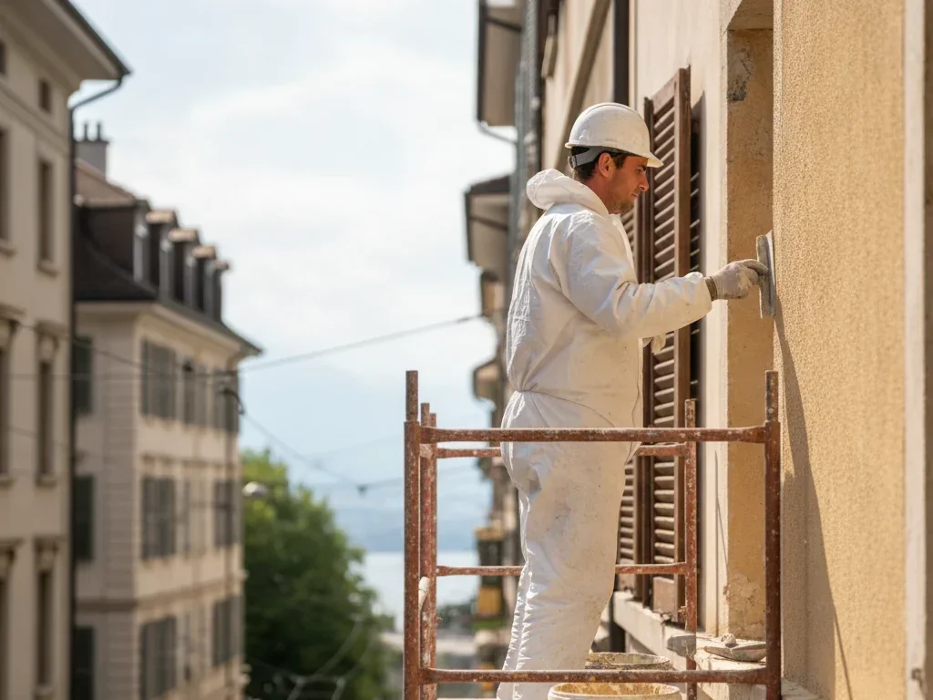 Rénovation Façade & Crépi — Lausanne